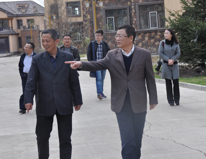 王正非到七星泡农场检查指导工作(图1)