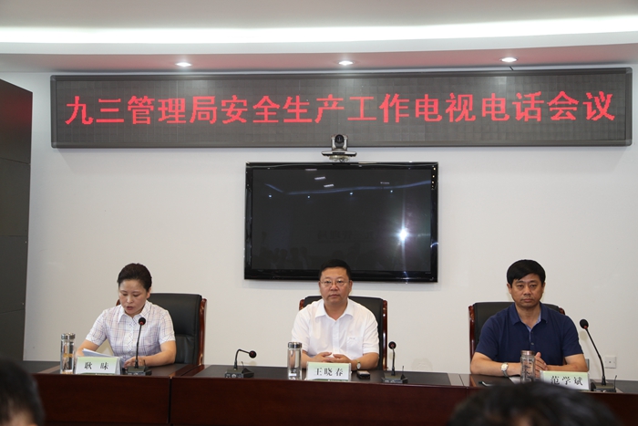 管理局召开安全生产工作电视电话会议(图1)