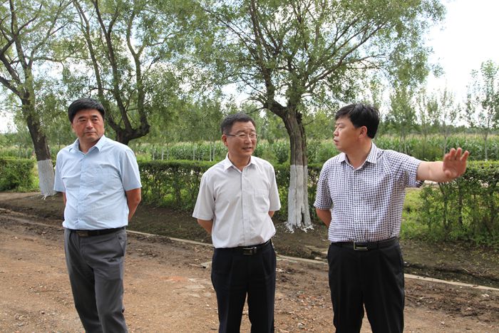 管理局环境督导检查组在嫩北农场检查指导工作(图1)