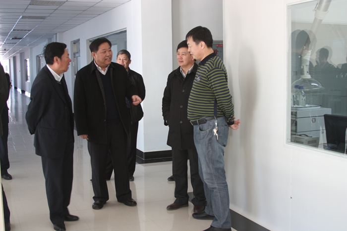 垦区质监局领导到九三管理局检查指导工作(图1)