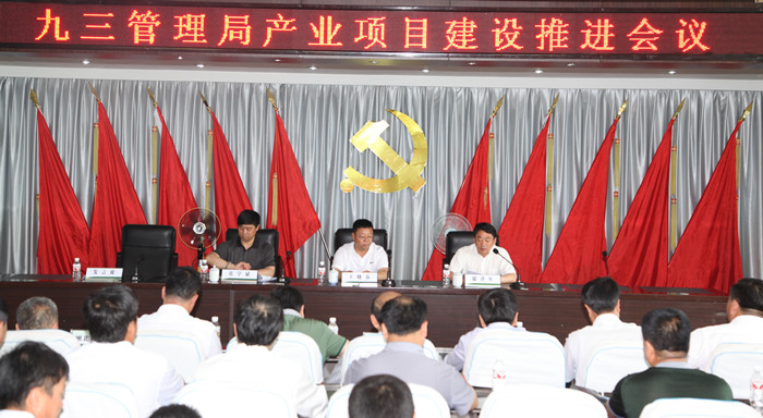 王晓春强调：认清形势  查找不足 全力推进 促产业项目建设健康发展(图1)