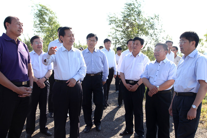 省委书记王宪魁到我局调研(图1)