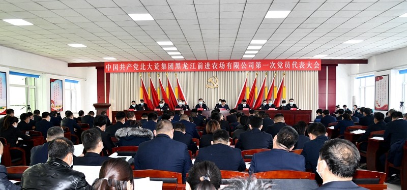 前进农场有限公司胜利召开第一届一次党员代表大会(图1)