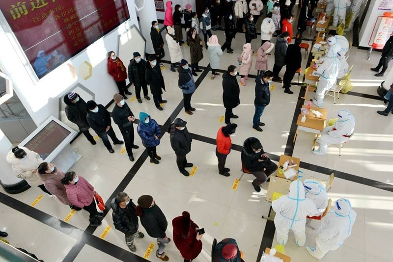 前进农场有限公司开展春节前区域核酸检测(图3)
