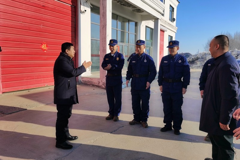 前进农场有限公司除夕慰问一线在岗工作人员(图3)