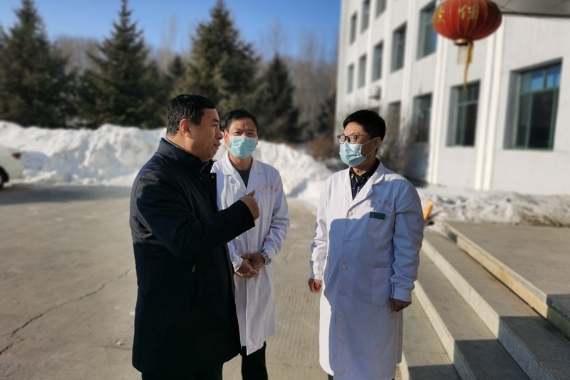 前进农场有限公司除夕慰问一线在岗工作人员(图4)