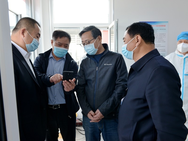 柳毅到前进农场有限公司调研备耕生产和疫情防控工作(图4)