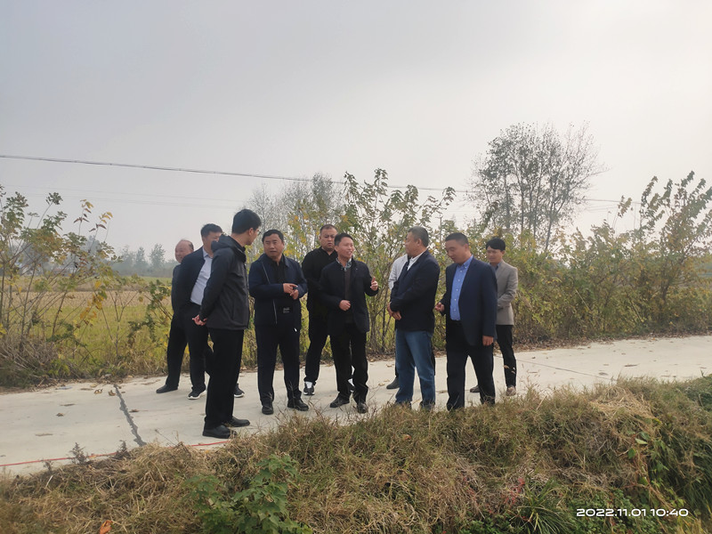 前进农场有限公司考察团赴安徽省天长市就垦地融合项目进行对接洽谈(图2)