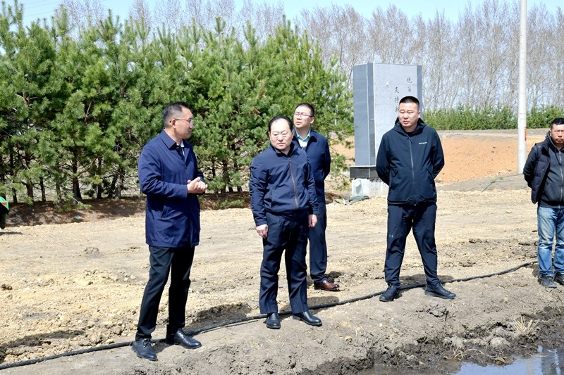 曲凯深入一线检查指导国债高标准农田建设项目(图2)