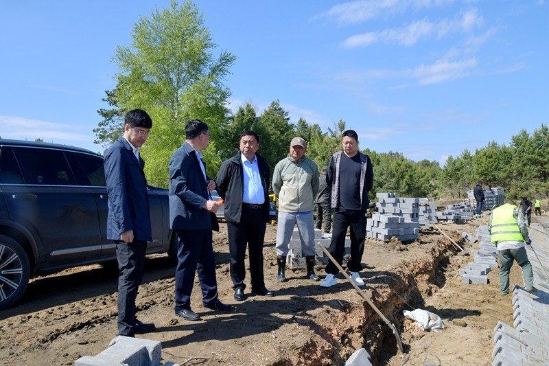 李建军深入一线检查指导工作(图1)