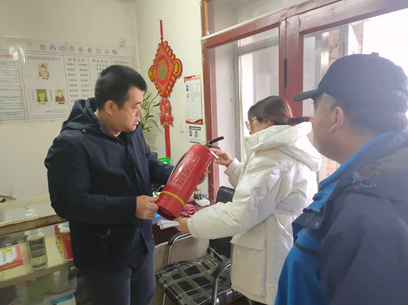 前进农场有限公司畜牧安全生产不放松(图1)