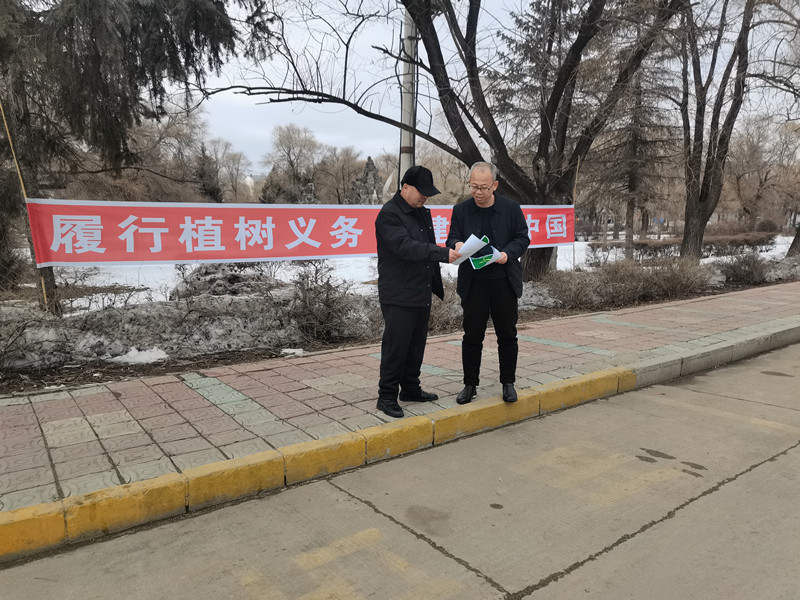 前进农场有限公司 开展“履行植树义务 共建美丽前进” 主题宣传活动(图4)