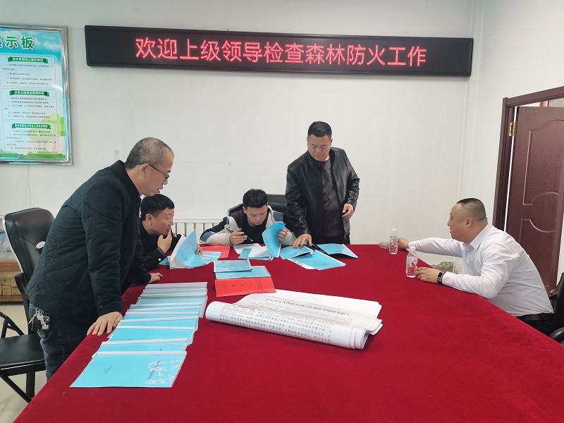 建三江联合检查组到前进农场有限公司检查指导森林草原防灭火工作(图1)
