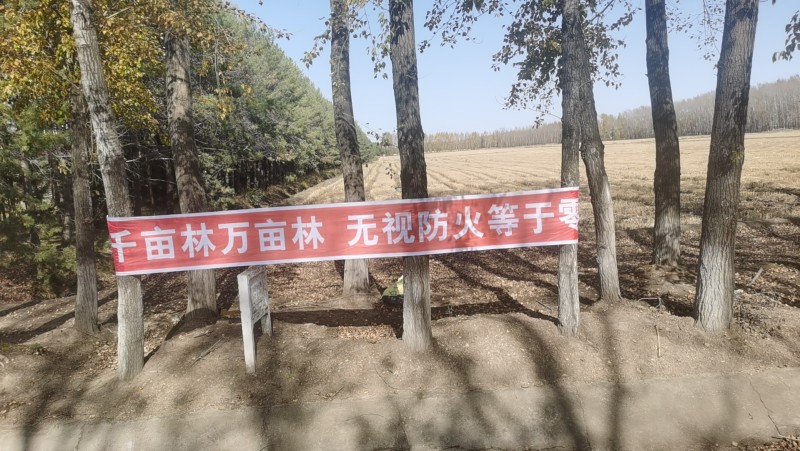 前进农场有限公司森林草原防火不打烊 防患未“燃”不放松(图1)