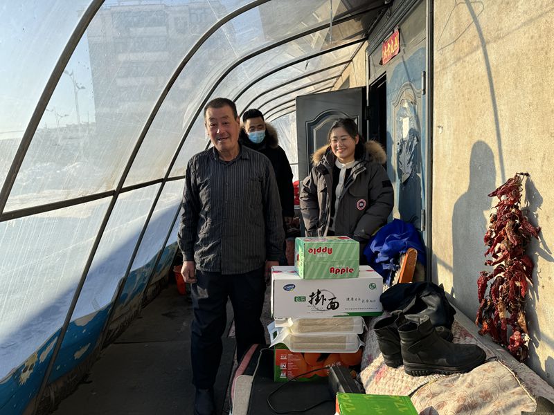 前进农场有限公司社区开展“新春送祝福 走访慰问送温暖”活动(图2)