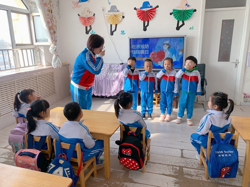 前进农场有限公司幼儿园开展“预防结核病”主题教育活动(图2)
