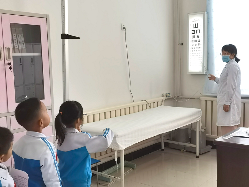 前进农场有限公司幼儿园开展“快乐成长 健康护航”幼儿健康体检(图2)