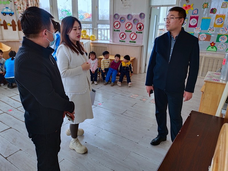 前进农场有限公司综合办公室到幼儿园检查指导工作(图2)