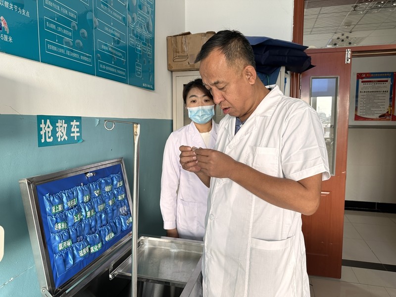 前进农场有限公司医院开展急救药品检查活动(图2)