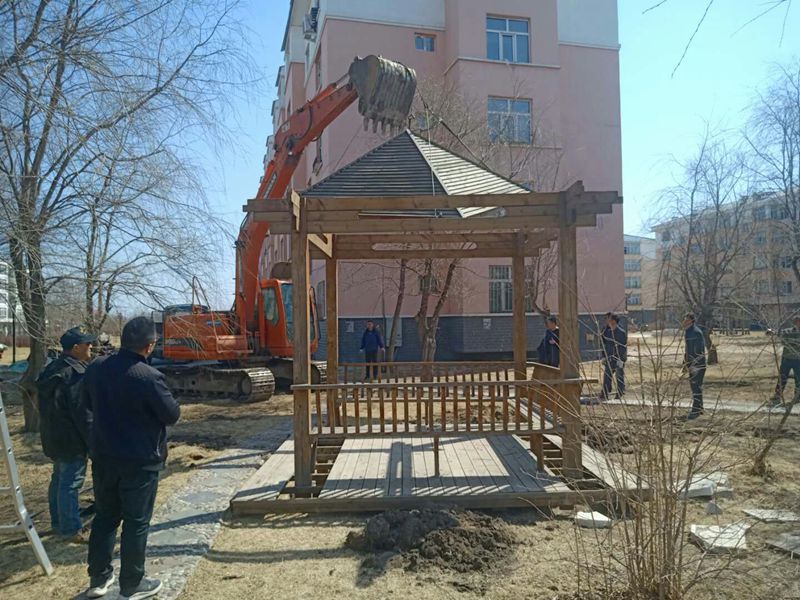 红卫农场加强公共设施维护   打造美丽宜居社区(图3)
