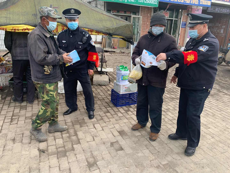 红卫派出所疫情期间禁毒宣传不放松(图2)