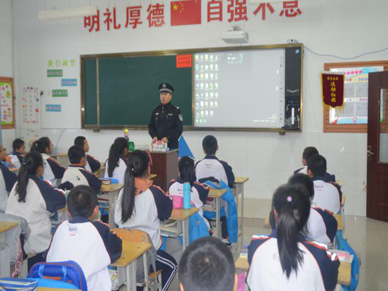 红卫派出所联合农场学校开展禁毒知识进校园活动(图2)