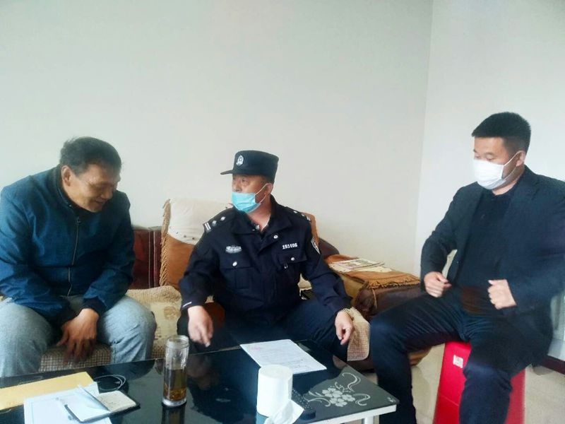 红卫农场开展“防火防盗防骗”宣传进社区活动(图1)