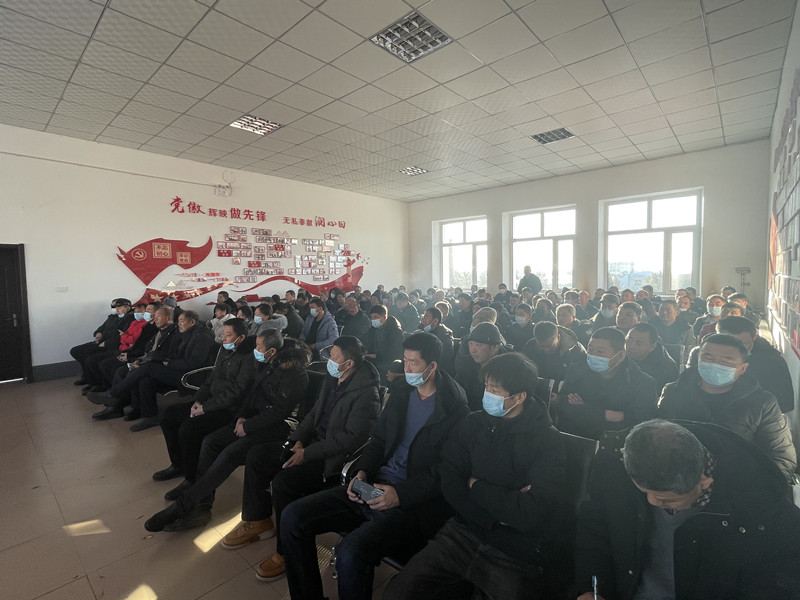 第五管理区召开种植户安全教育培训大会(图1)