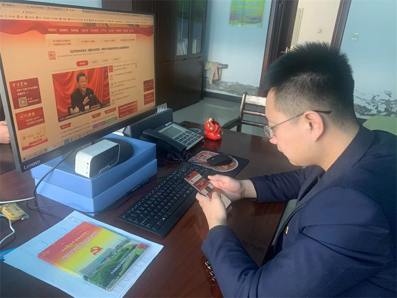 前进农场有限公司以考促学 掀起“龙江先锋”党建云平台网上答题热潮(图2)