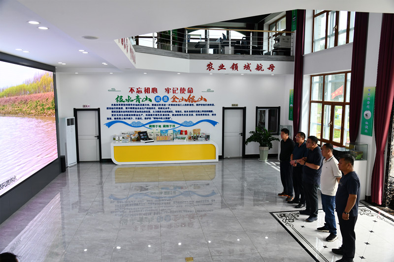 新华社黑龙江分社记者到前进农场有限公司调研采访(图1)