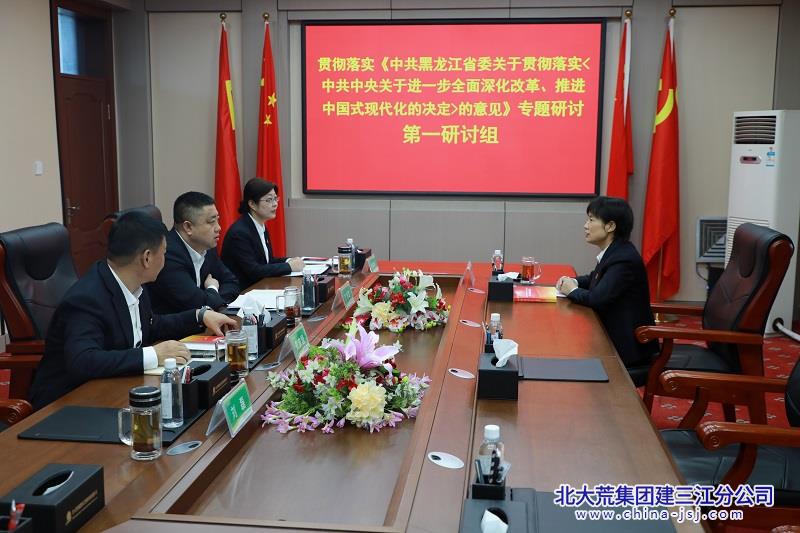 胜利农场有限公司组织党员干部参加建三江分公司学习贯彻党的二十届三中全会精神学习研讨培训班(图1)