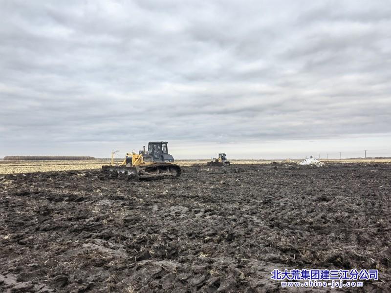 七星农场有限公司全力以赴加快秋季格田改造进度(图1)