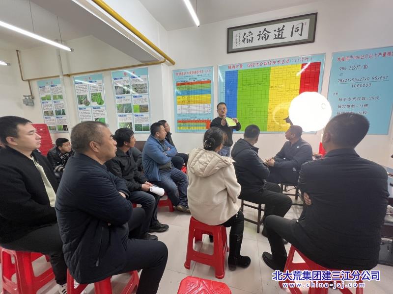 七星农场有限公司高产创建培训 赋能粮食单产提升(图2)