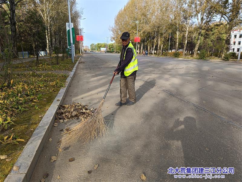 洪河农场有限公司全力以赴保障国庆节期间环境整洁有序(图2)