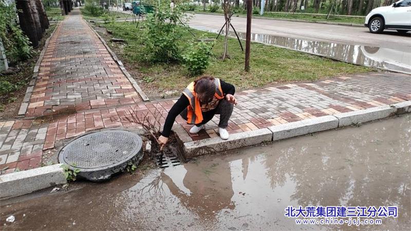 洪河农场有限公司“安全生产月”打通“毛细血管” 备战雨季(图2)