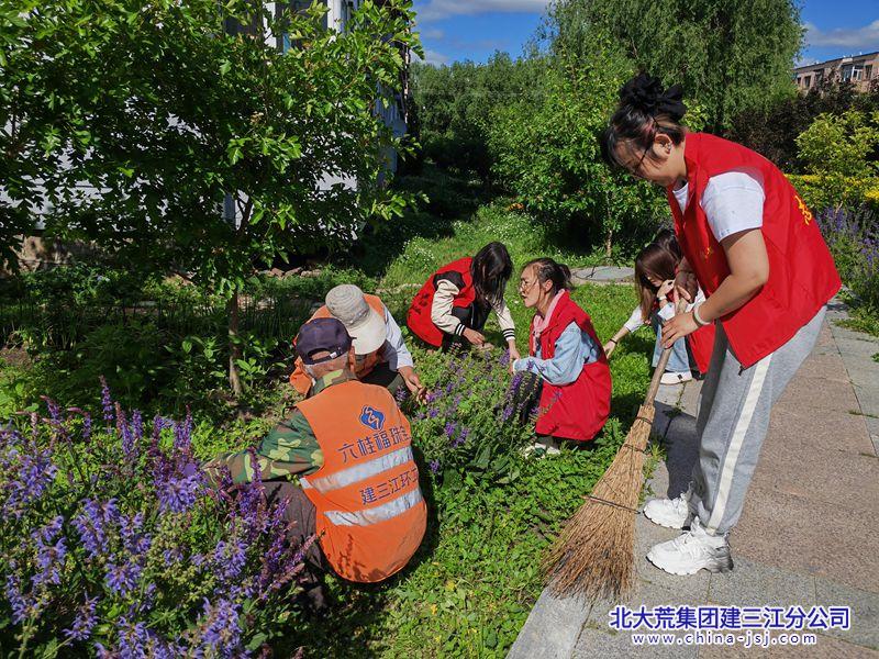 欣园社区开展“环境整治我先行”主题党日活动(图3)