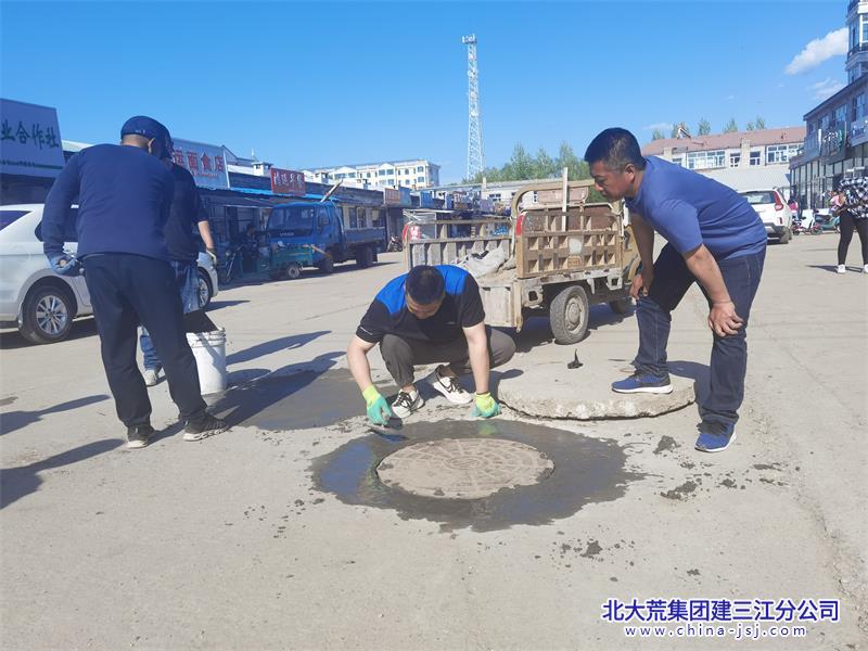 洪河农场有限公司打通“经络”应战汛期(图2)