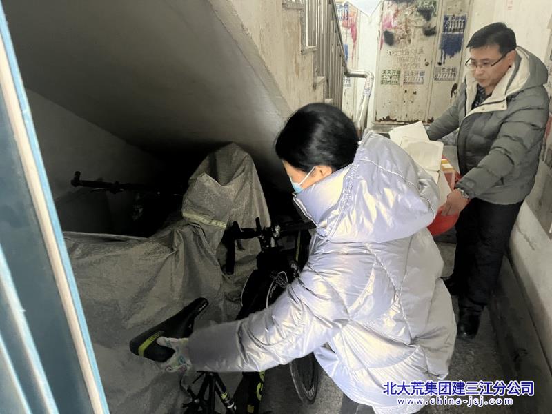 七星农场有限公司社区开展“安全隐患大排查”专项整治行动(图1)