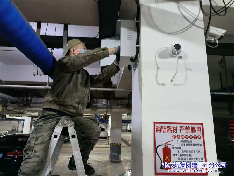 七星农场有限公司社区科技赋能 地下车库监控全覆盖守护居民安全(图2)