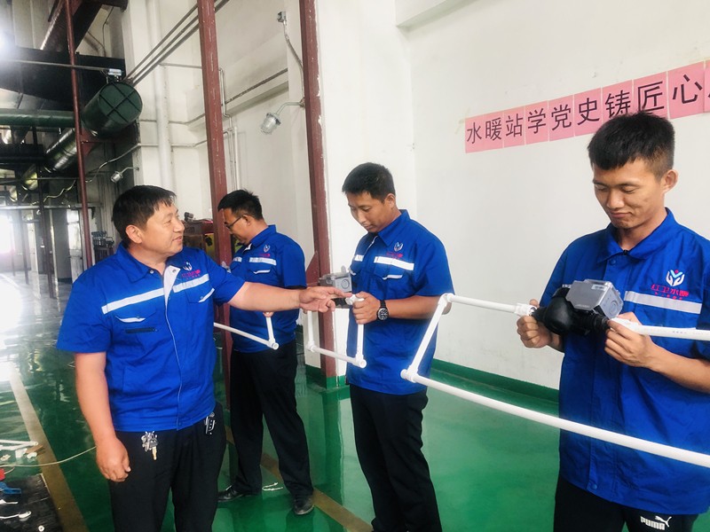 水暖站举办学党史铸匠心庆建党百年职业技能大赛(图3)