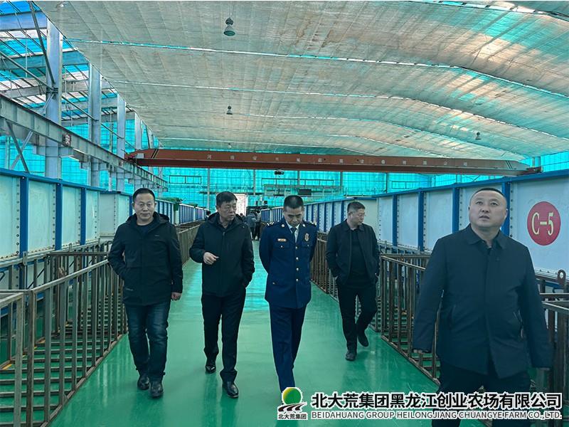 建三江分公司检查组到创业督导检查安全生产工作
                            (图1)