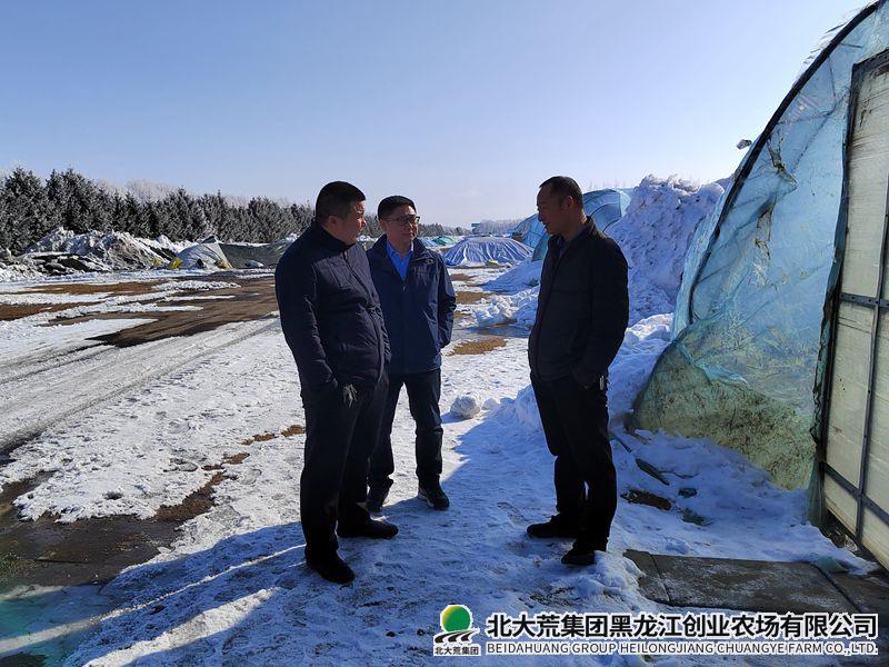 建三江分公司农业发展部到创业农场有限公司检查备春耕工作
                            (图2)