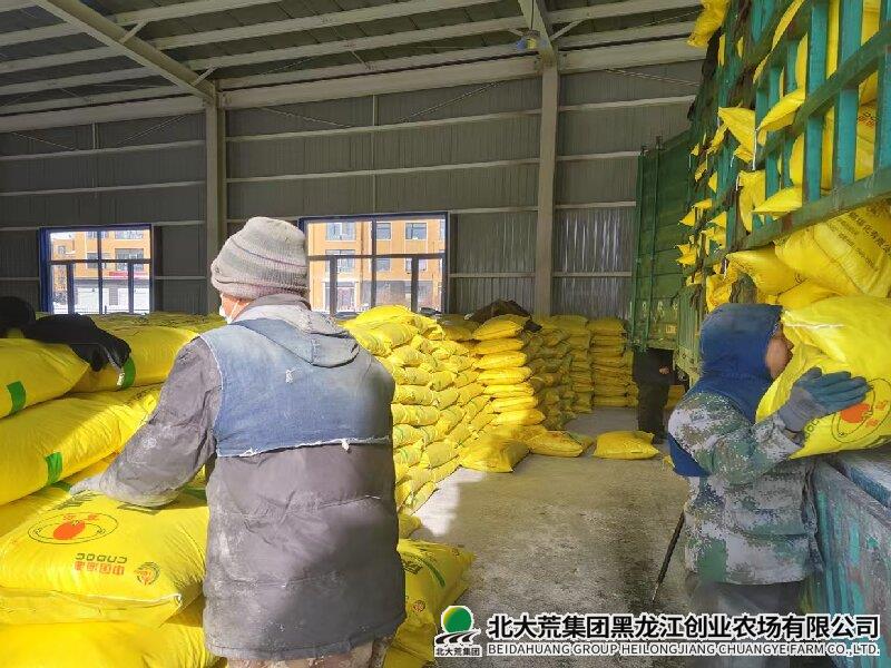 创业农场有限公司不负好春光生产资料下摆忙
                            (图2)