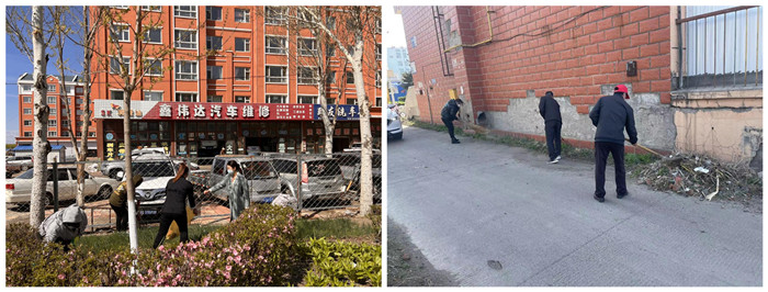 局直社区开展环境卫生整治志愿服务活动(图1)